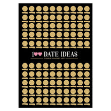 Load image into Gallery viewer, 100 Dates Scratch off Bucket List Poster

