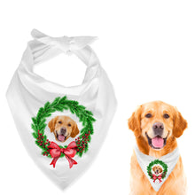 Load image into Gallery viewer, Custom Dog Bandana with Picture
