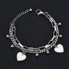 Load image into Gallery viewer, Personalised Heart Shape Name Bracelet
