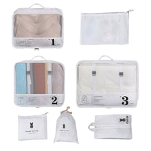 Load image into Gallery viewer, 7Pcs Luggage Organiser Underwear Storage Bags
