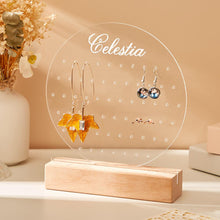 Load image into Gallery viewer, Personalised Acrylic Earring Holder
