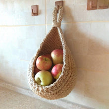 Load image into Gallery viewer, Hanging Wall Vegetable Fruit Basket Organizer Bag
