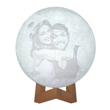 Load image into Gallery viewer, Customized 3D Printing Moon Night Light
