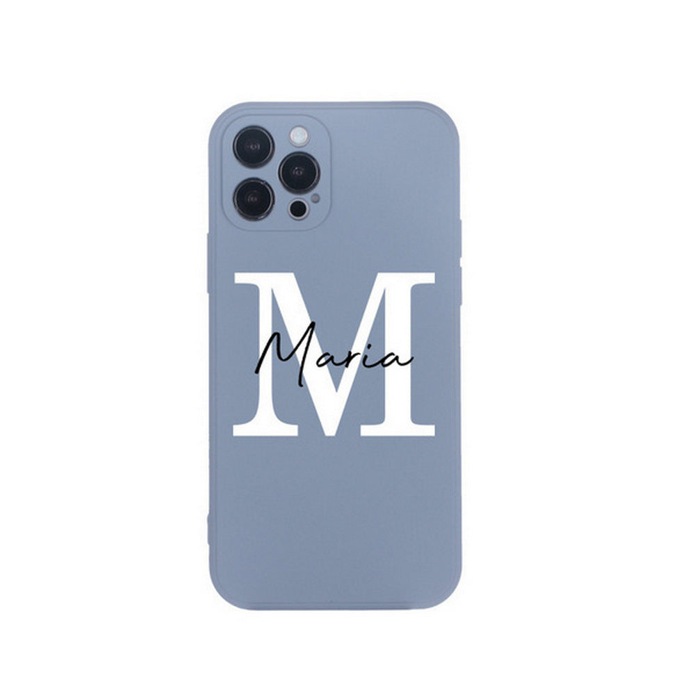 Initial Name Phone Case for iPhone
