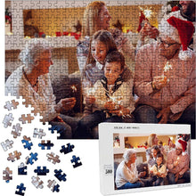 Load image into Gallery viewer, Christmas 500 Pieces Personalised Photo Puzzle
