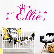 Load image into Gallery viewer, Customized Name Wall Decal
