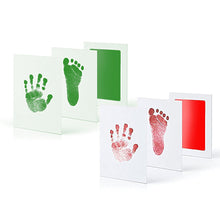 Load image into Gallery viewer, Two Sets of Inkless Baby Keepsake Hand Foot Print Kit
