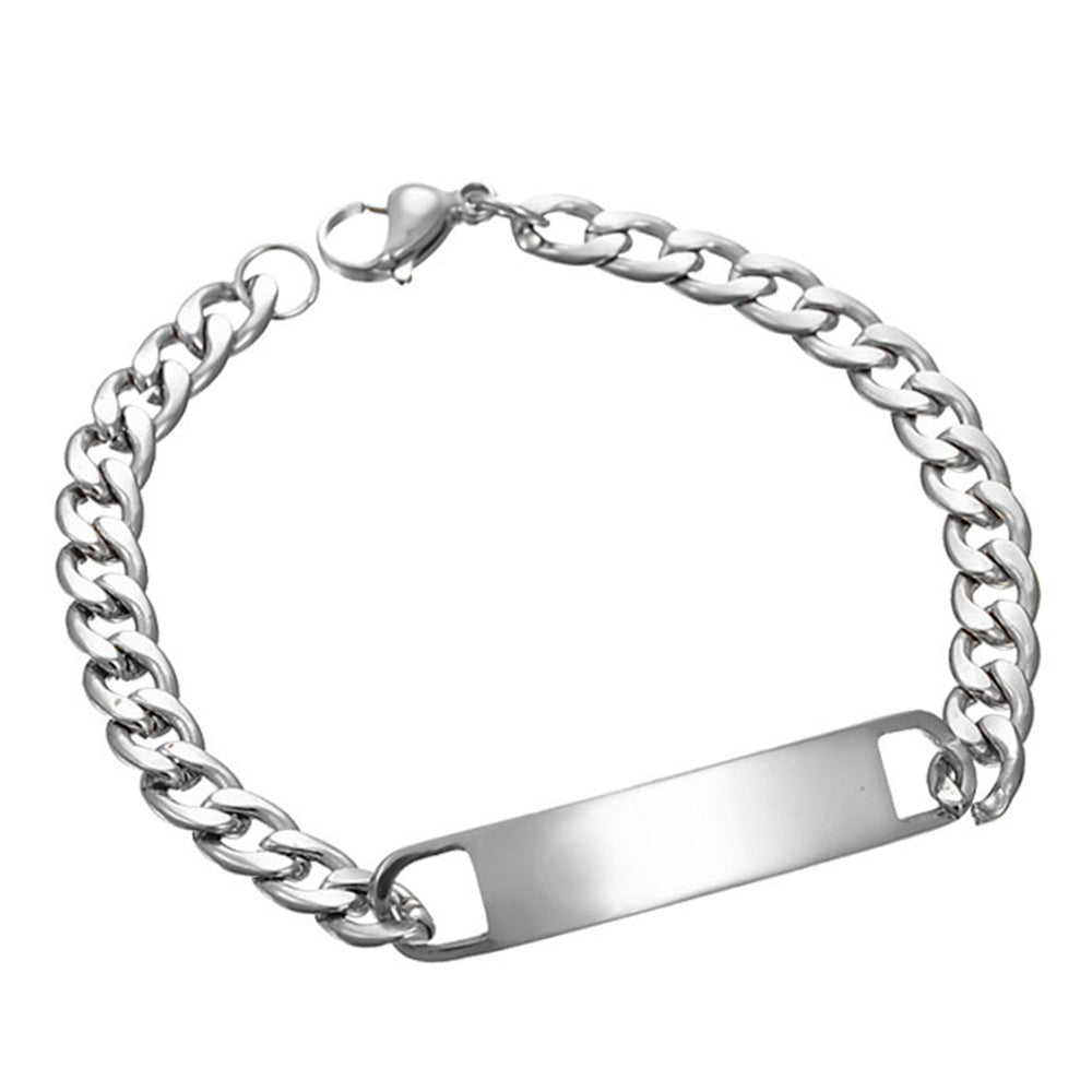 Personalised Name Chain Bracelet