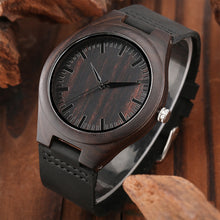 Load image into Gallery viewer, Personalised Laser Engraved Wooden Watch
