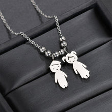 Load image into Gallery viewer, Customised Name Date Engraved Necklace
