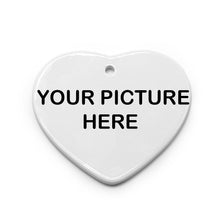 Load image into Gallery viewer, 2Pcs Personalised Christmas Ceramic Pendant
