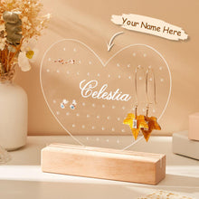 Load image into Gallery viewer, Personalised Acrylic Earring Holder

