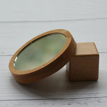 Load image into Gallery viewer, Personalised Bamboo Compact Mirror

