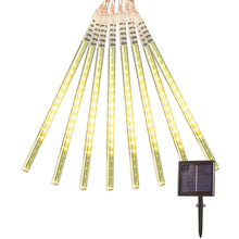 Load image into Gallery viewer, 8 Tube 288 LED Solar Meteor Shower Lights
