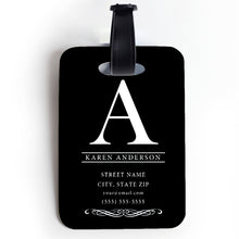 Load image into Gallery viewer, Personalised Aluminium Luggage Tags
