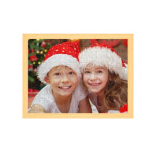 Load image into Gallery viewer, Christmas 120 Pieces Jigsaw Photo Puzzle with Frame
