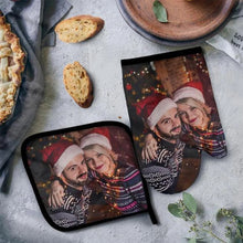 Load image into Gallery viewer, Personalised Photo Oven Mitt and Potholder
