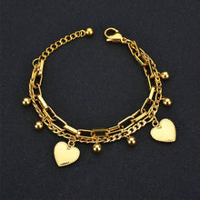 Load image into Gallery viewer, Personalised Heart Shape Name Bracelet
