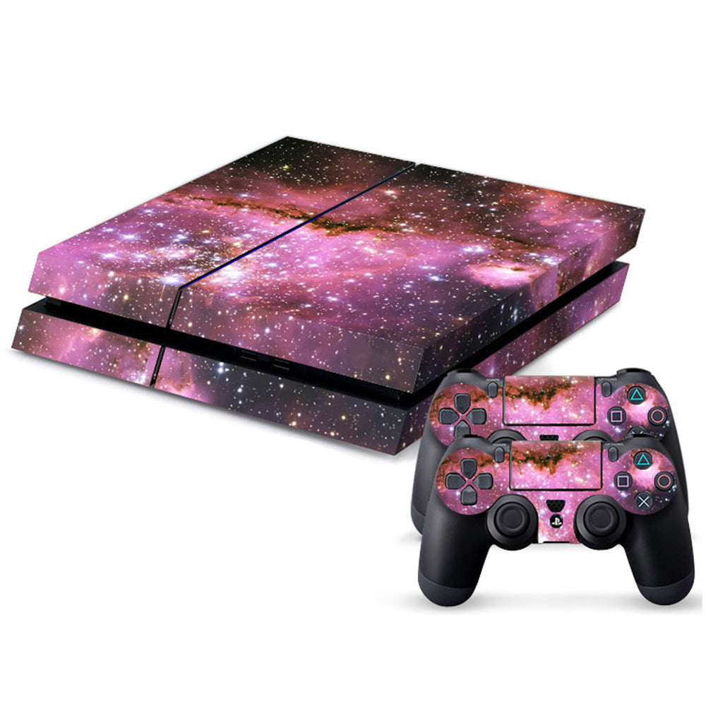 PS4 Console and Controllers Decal Stickers Set