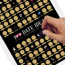 Load image into Gallery viewer, 100 Dates Scratch off Bucket List Poster
