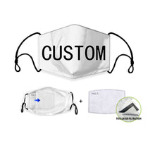Load image into Gallery viewer, 10Pcs Personalised Reusable Face Mask with 10Pcs Filters
