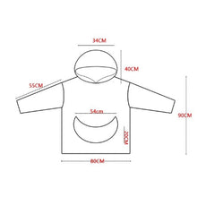 Load image into Gallery viewer, Over-size Wearable Hoodie Blanket for Adults
