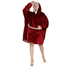 Load image into Gallery viewer, Over-size Wearable Hoodie Blanket for Adults
