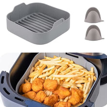 Load image into Gallery viewer, Reusable Air Fryer Silicone Pot with Gloves
