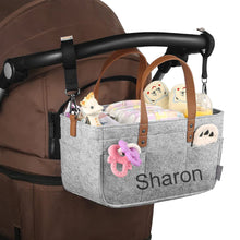 Load image into Gallery viewer, Personalised Portable Diaper Caddy

