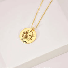 Load image into Gallery viewer, Pet Portrait Custom Dog Necklace
