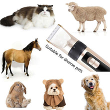 Load image into Gallery viewer, USB Cordless Electric Dog Clipper Set
