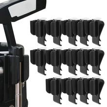 Load image into Gallery viewer, 14 Pack Golf Bag Clip On Putter Clamp Holder
