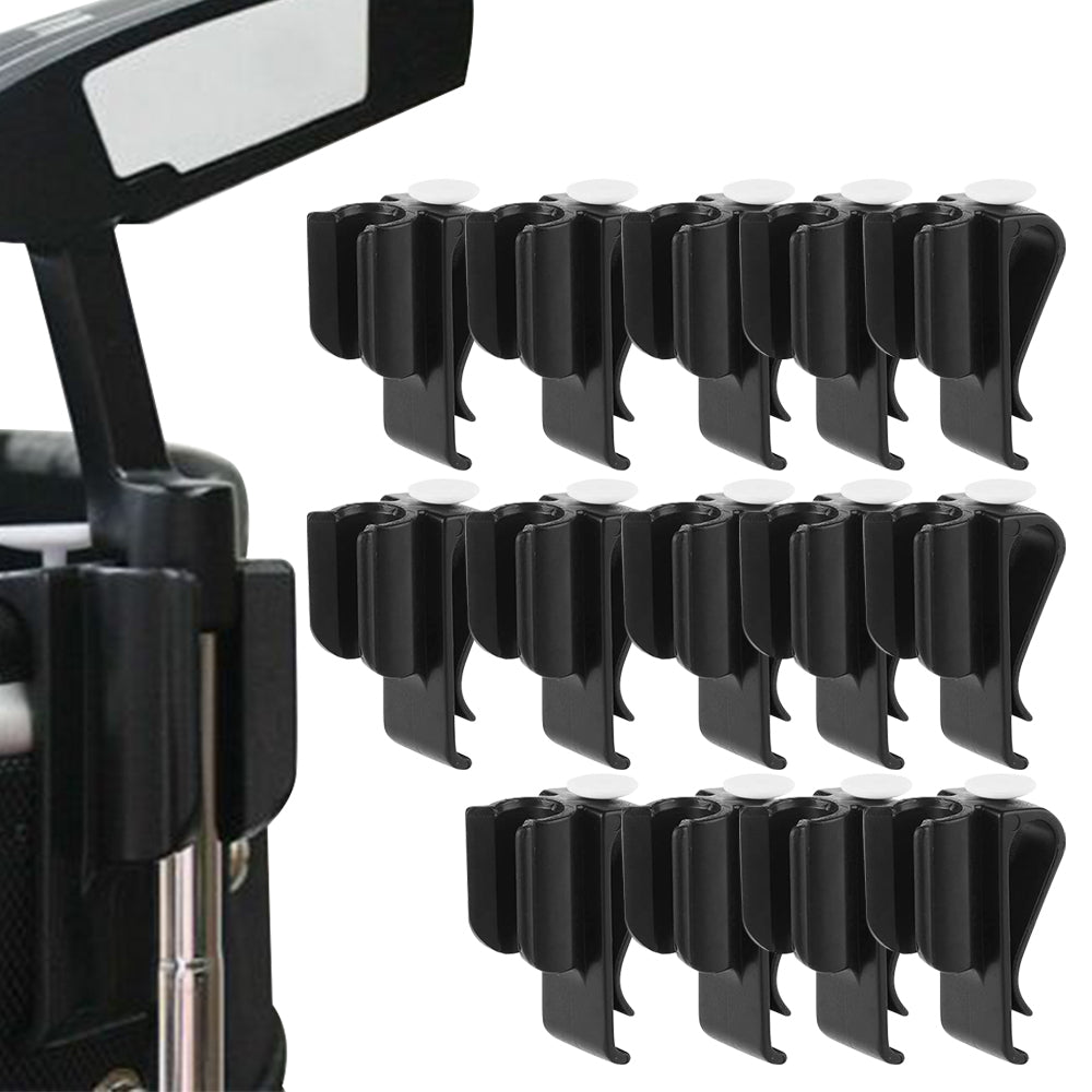 14 Pack Golf Bag Clip On Putter Clamp Holder