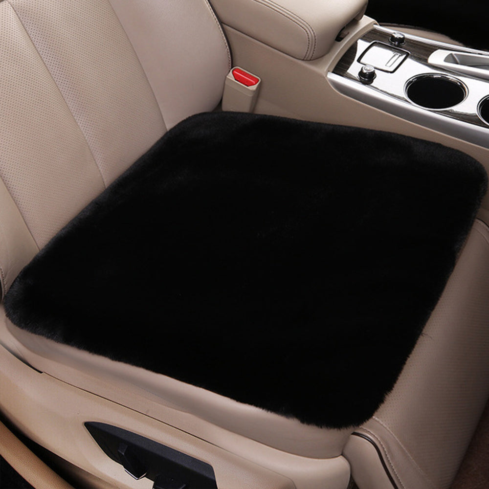 Plush Car Front Rear Seat Cover