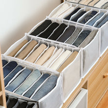 Load image into Gallery viewer, Two-Piece Seven-Grid Pants Drawer Storage Organiser
