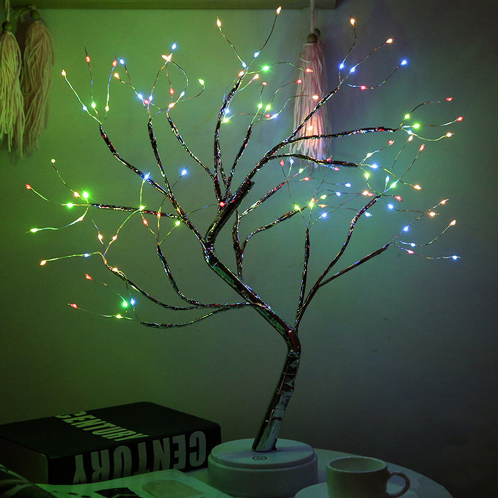 108 LED Fairy Lights Tabletop Christmas Tree
