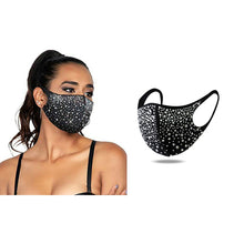 Load image into Gallery viewer, 6-Pack Rhinestone Bling Face Masks
