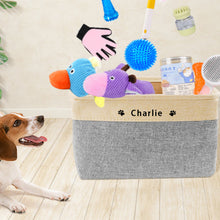 Load image into Gallery viewer, Personalised Pet Toy Storage Box
