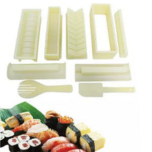 Load image into Gallery viewer, DIY 10-Piece Sushi Roll Maker and Spatula Set
