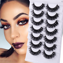 Load image into Gallery viewer, 7 Pairs of D-Curved Natural Curling False Eyelashes
