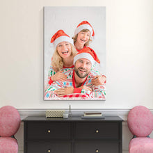 Load image into Gallery viewer, Christmas Personalised Canvas Prints with Your Photos

