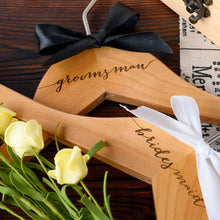 Load image into Gallery viewer, Personalised Wooden Hangers
