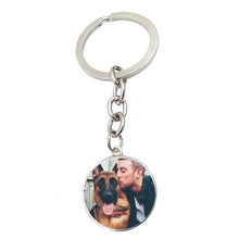 Load image into Gallery viewer, Personalised Photo Pendants Custom Keychain

