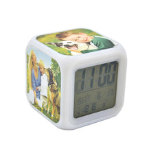 Load image into Gallery viewer, Personalised Colour Changing LED Alarm Clock
