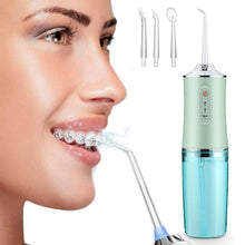 Load image into Gallery viewer, Electric Cordless Water Flosser with Four Nozzles
