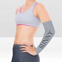 Load image into Gallery viewer, Pair of Personalised Name Arm Sun Sleeves
