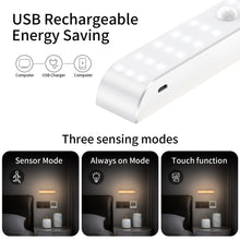 Load image into Gallery viewer, 30LED USB Rechargeable Motion Sensor Closet Light
