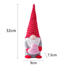 Load image into Gallery viewer, Valentine&#39;s Day Gnome Doll Ornaments Gift
