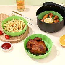 Load image into Gallery viewer, Two-Piece FDA Certified Reusable Silicone Air Fryer Liner
