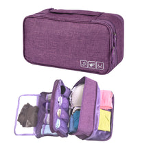 Load image into Gallery viewer, Portable Water Resistant Underwear Organize Storage Bag
